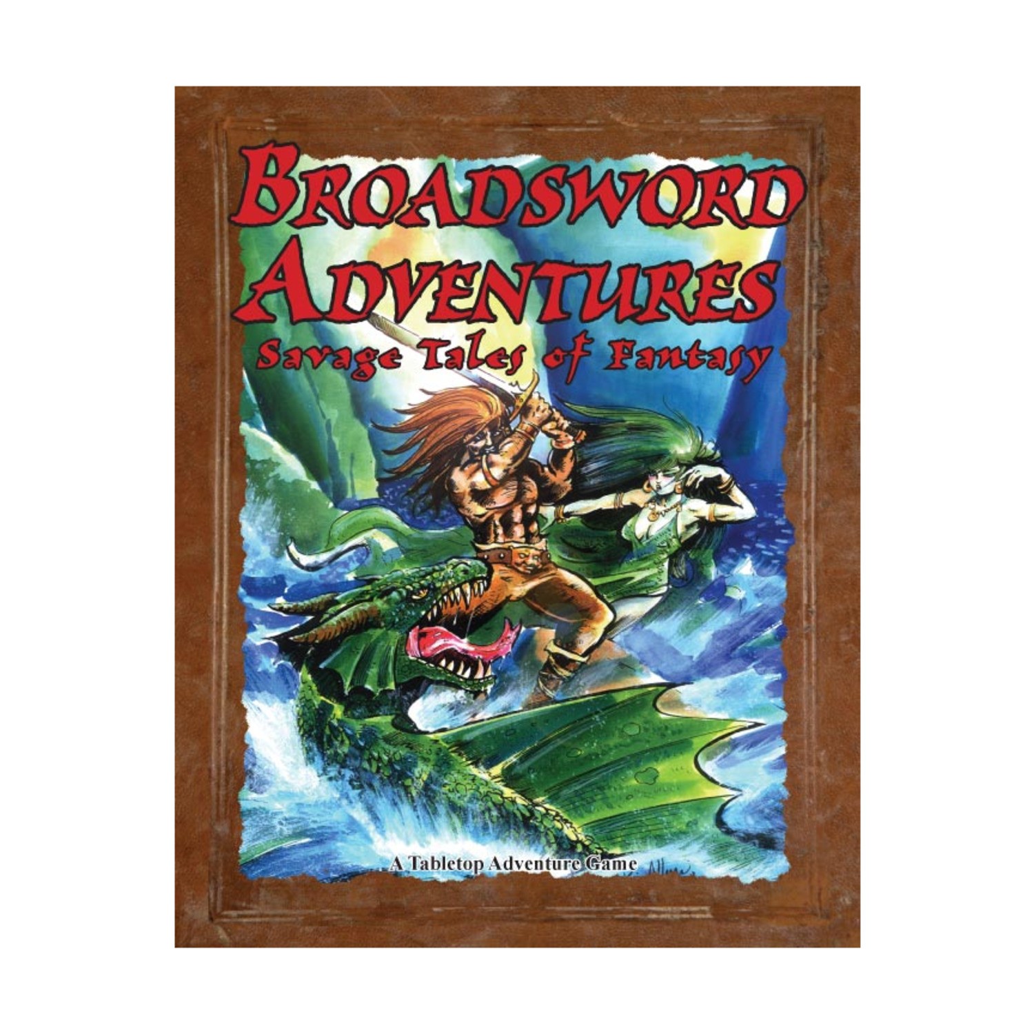 Rattrap Productio Fantasy RPG  Broadsword Adventures - Savage Tales of Fan VG+