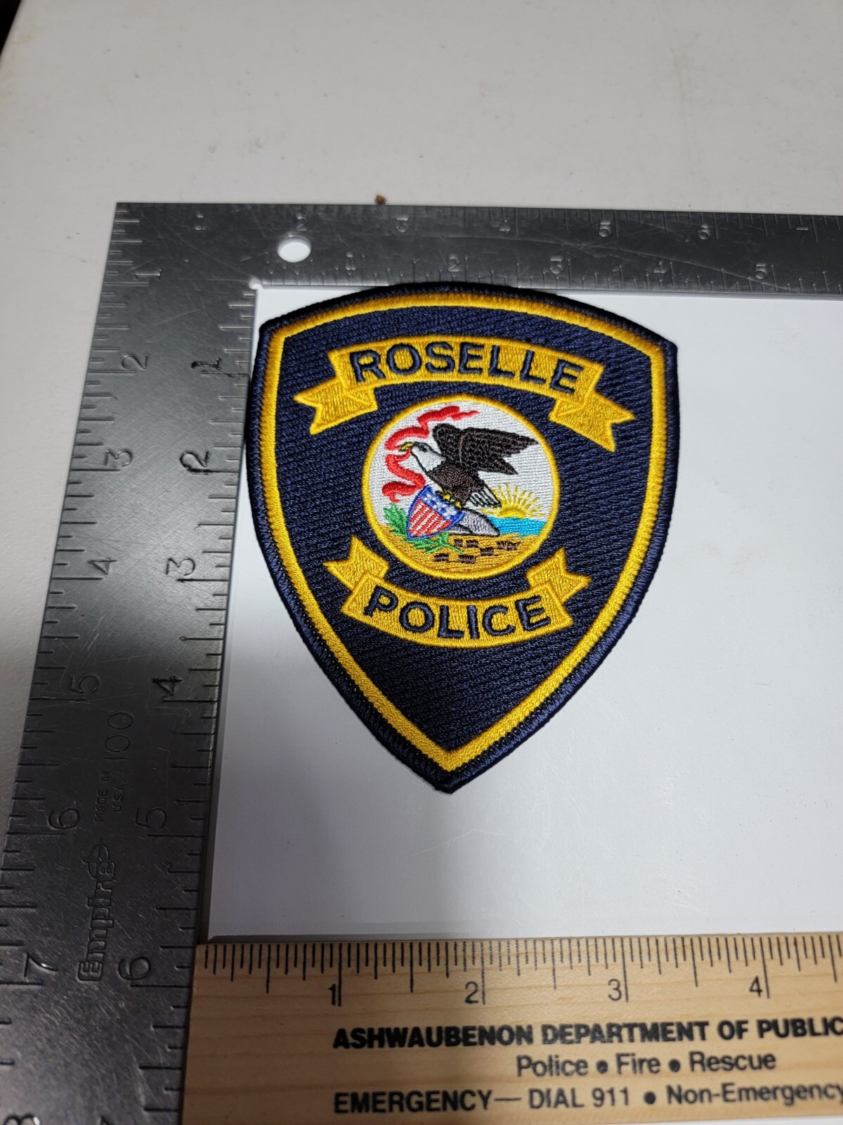 C4B Police Patch Illinois Roselle