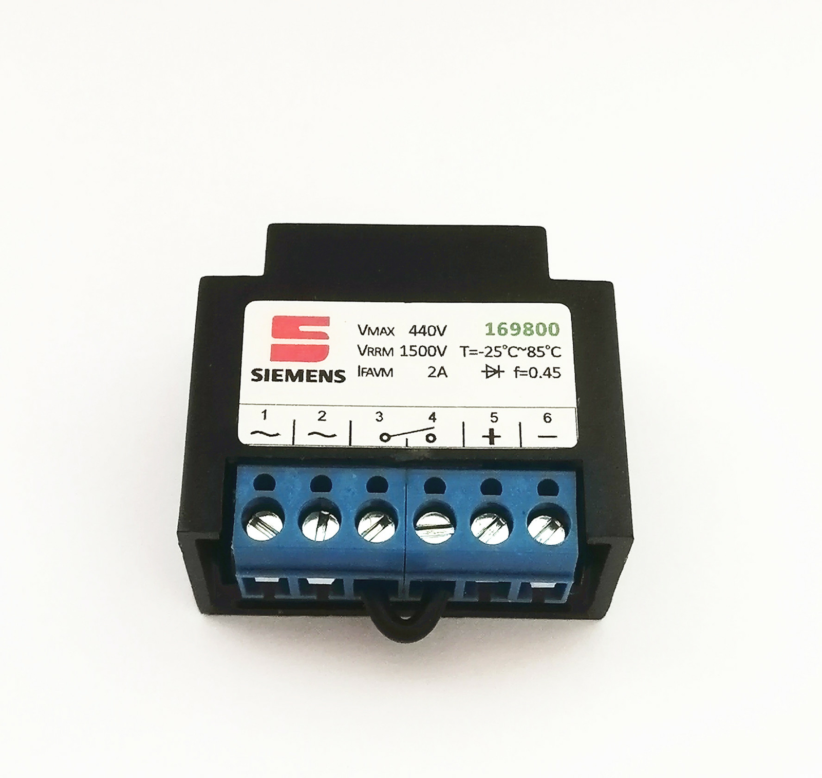Replace SIEMENS 169800 2A rectifier module rectifier VMAX 440V VRRM 1500V