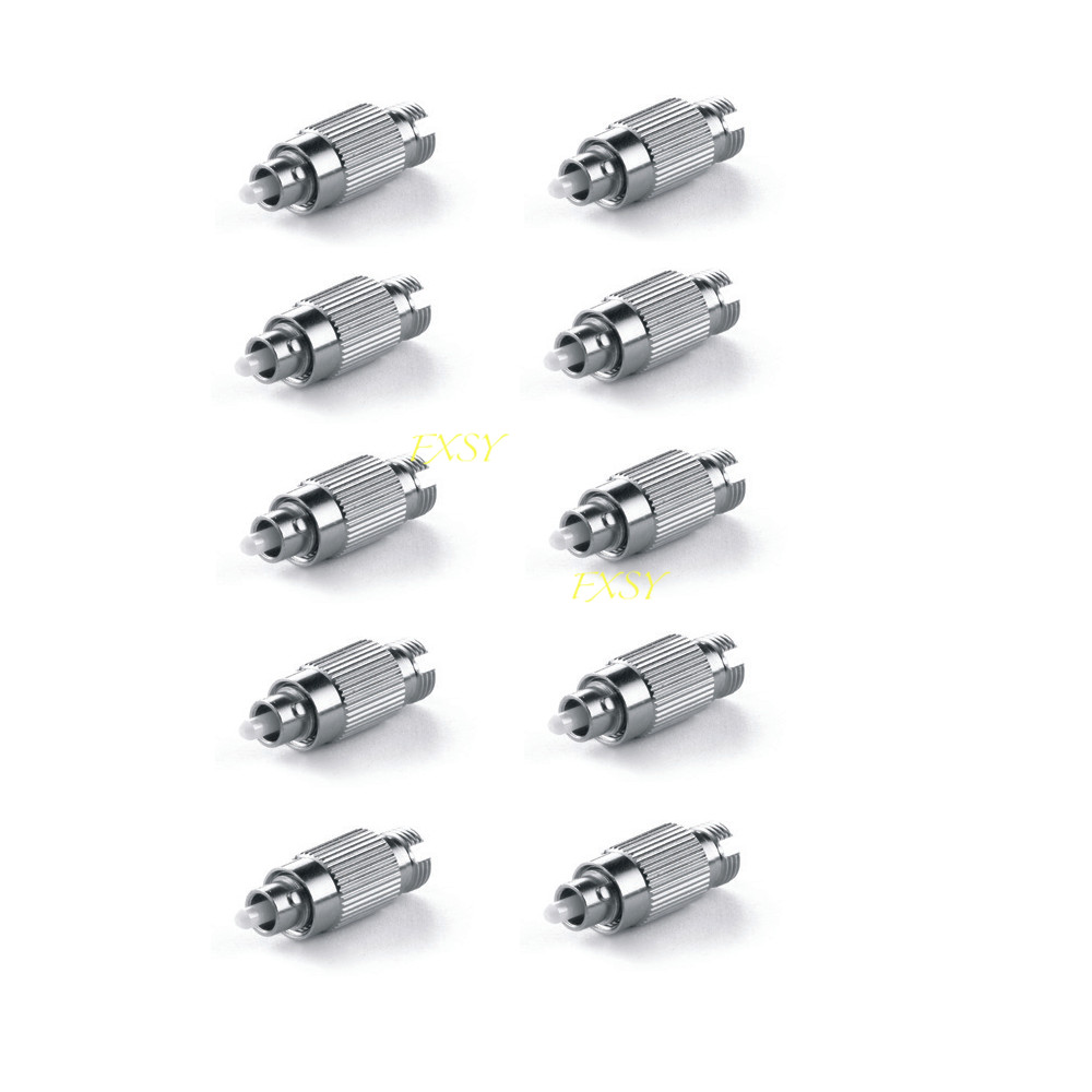 10PCS FC/APC Male to Fc/Apc Female Attenuator SM 1 2 3 5 7 10 15 20 25 30DB