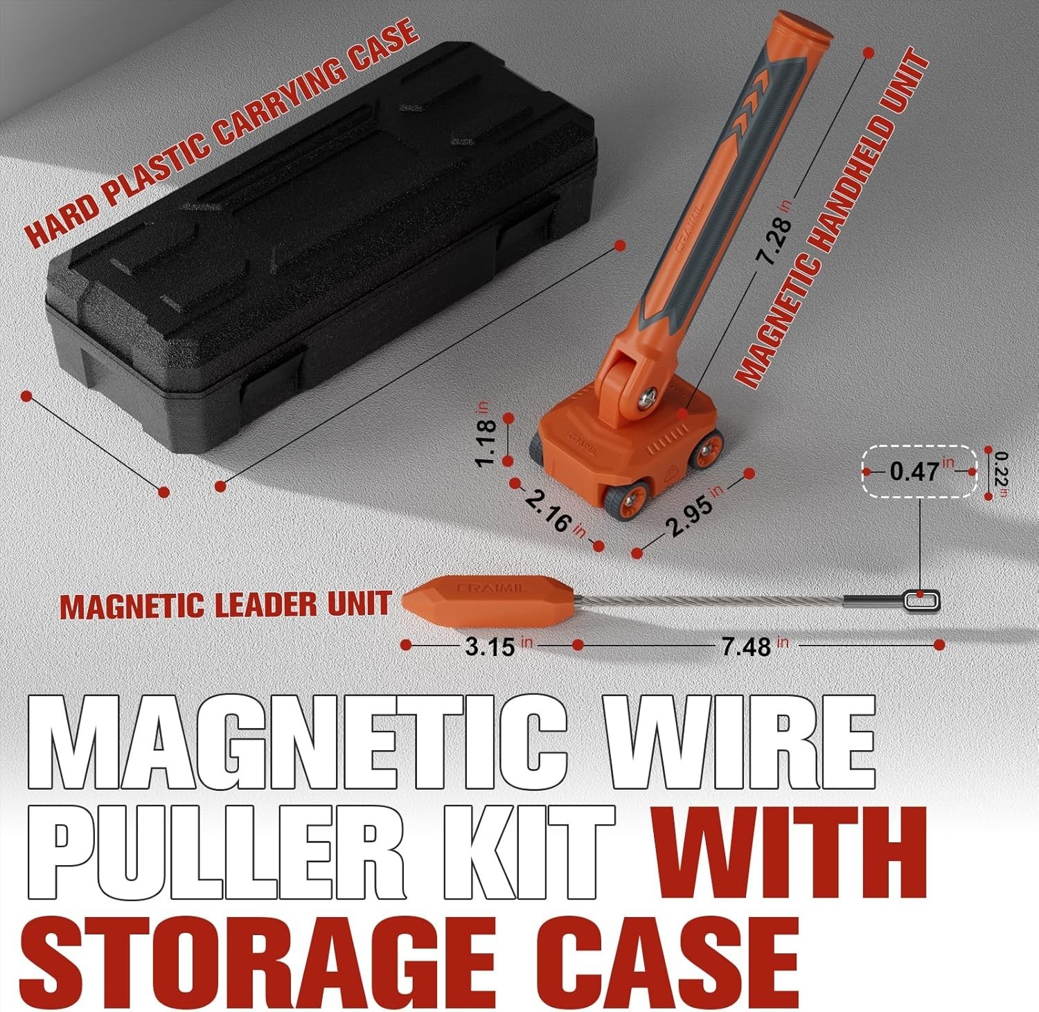 Magnetic Wire Puller for Easy Cable Fishing