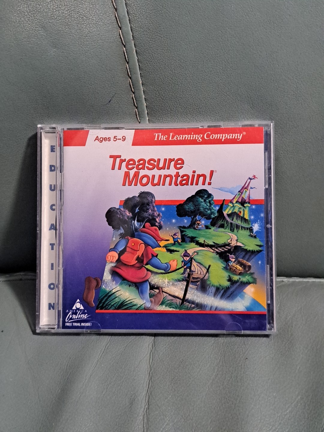 The Learning Company Treasure Mountain 1997 CD Ages 5-9