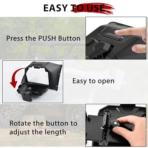 UTVXPERT Adjustable Electronic Device Tablet Phone Holder GPS Navigator