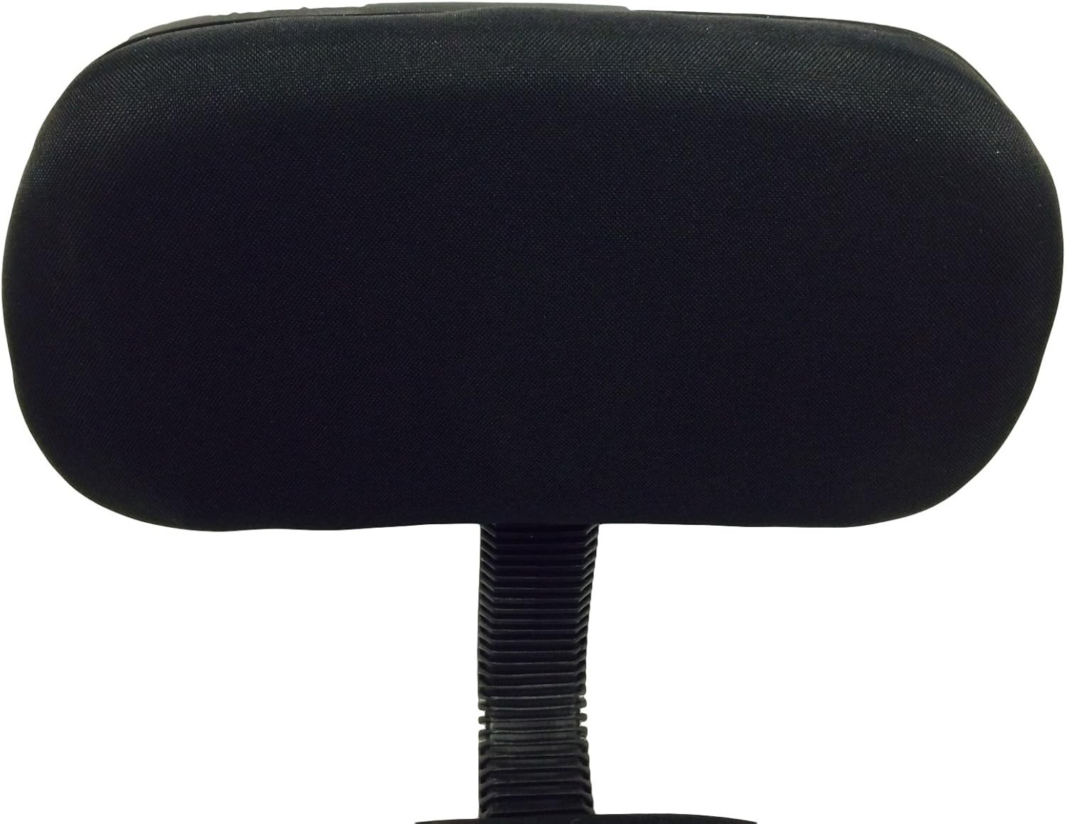 Hodedah Armless, Low-Back, Adjustable Height, Swiveling Task Chair with Padded