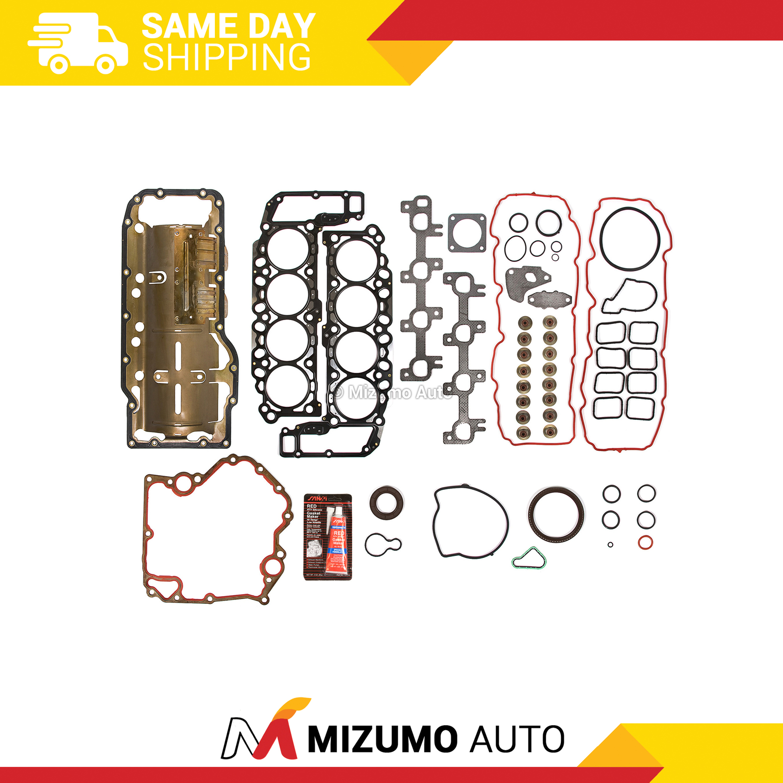 Full Gasket Set Fit 99-02 Dodge Jeep 4.7 Liter 287 V8 Vin N