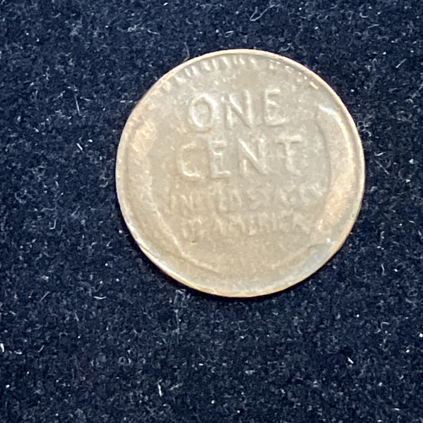 1925-P Lincoln Wheat Cent Error Coin: Very Thin Planchet Only 1.53g