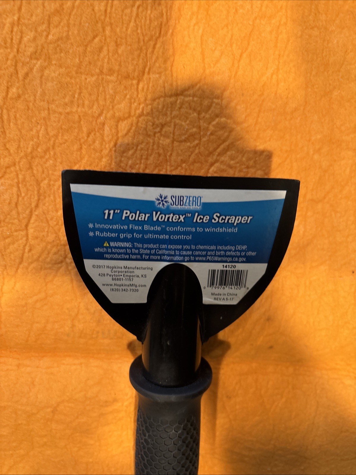 Subzero Polar Vortex Ice Scraper with 11" Non-Slip Grip Handle Winter Tools p1
