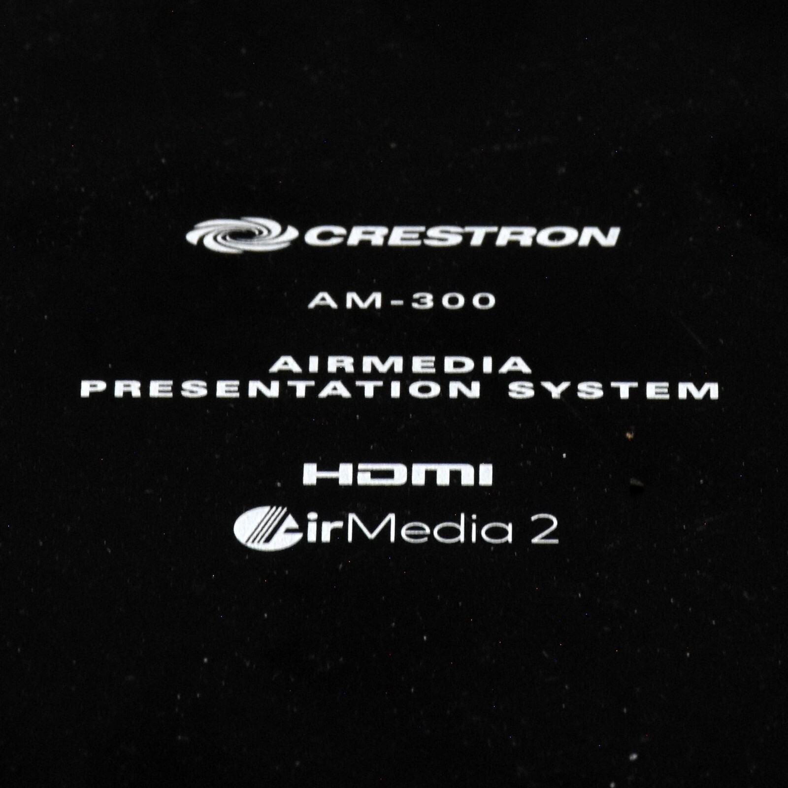 Crestron AM-300 AirMedia Presentation System with Power Supply, TESTED & WORKING