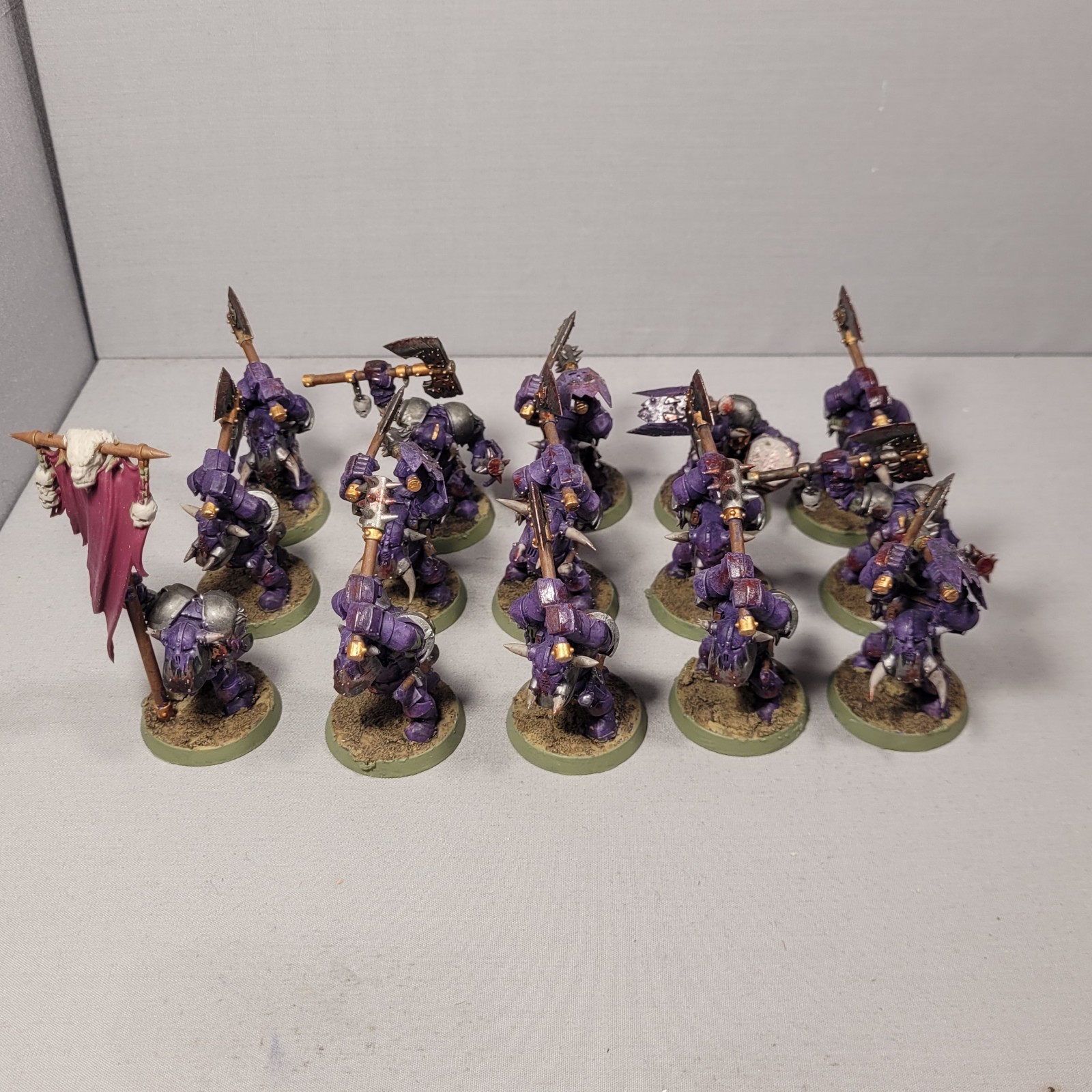 Ardboyz / Black Orc Mob Orruk Warclans Warhammer Age of Sigmar Games Workshop