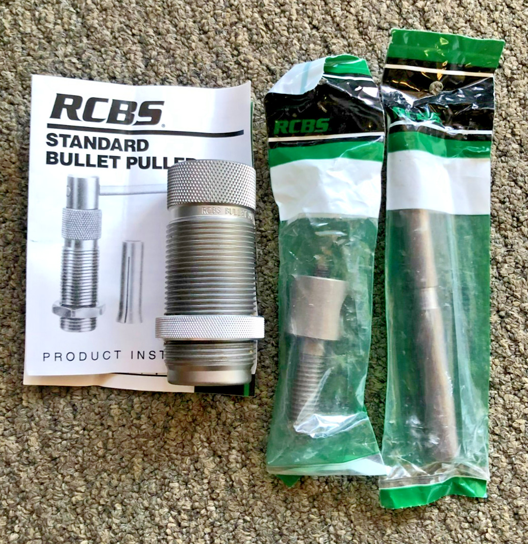 RCBS 1-1/2"-12 BULLET PULLER WITHOUT COLLET 9446