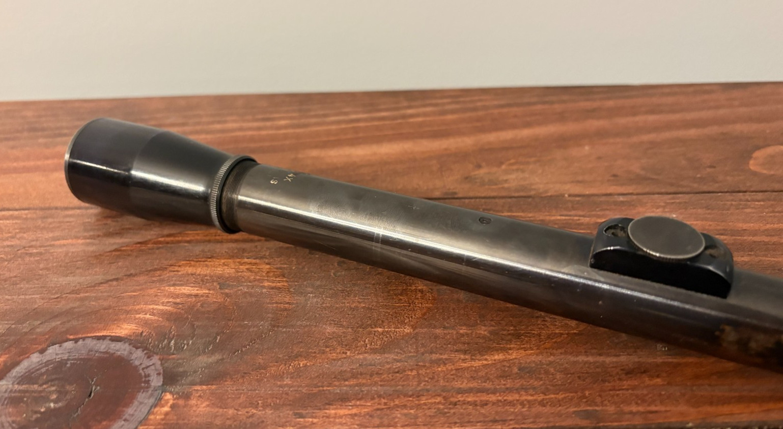 Norman Ford The Texan 4x Crosshair Reticle Rifle Scope Vintage