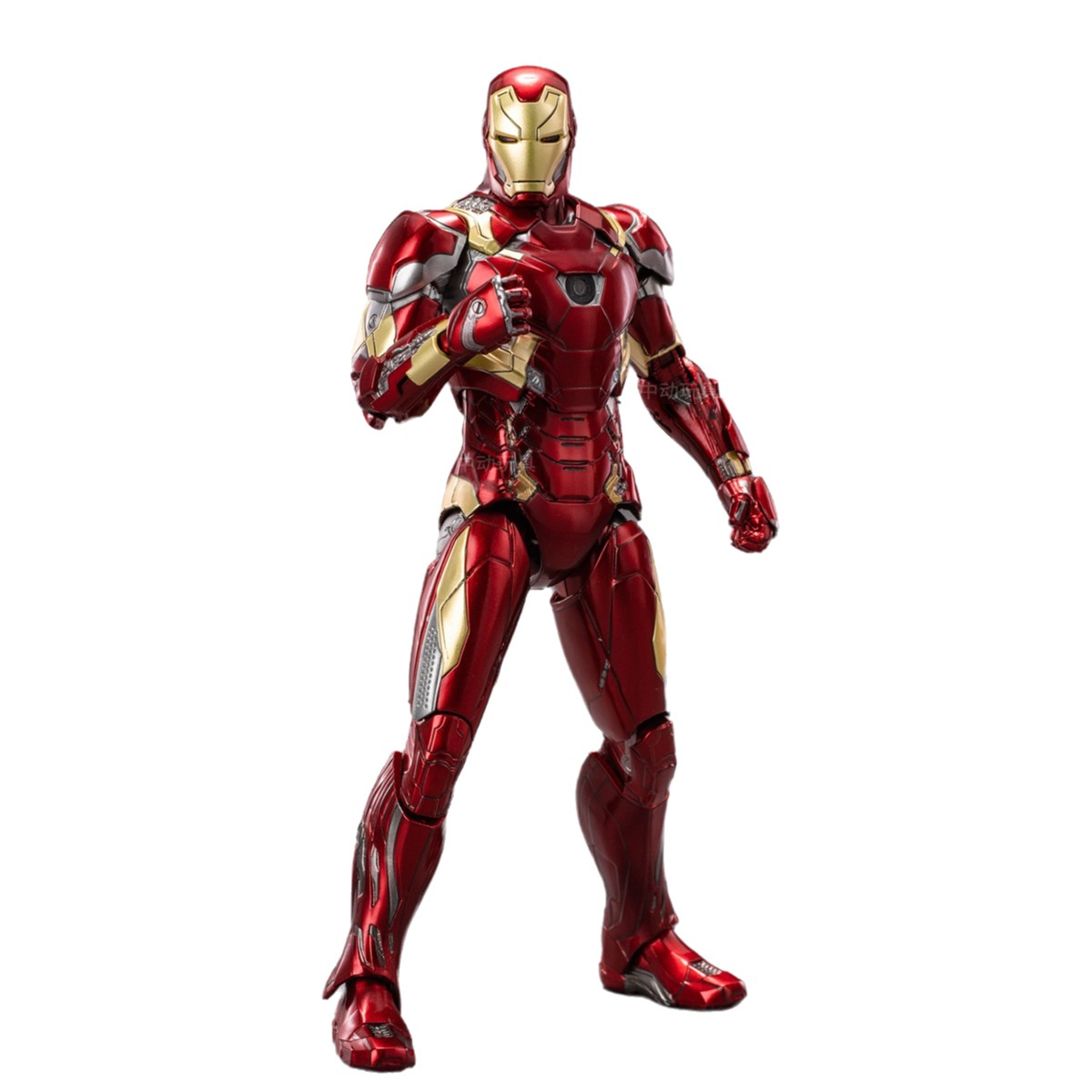 HiPlay ZD Toys Non-Luminous Version: Iron Man MK46, 1:10 Collectible Figure