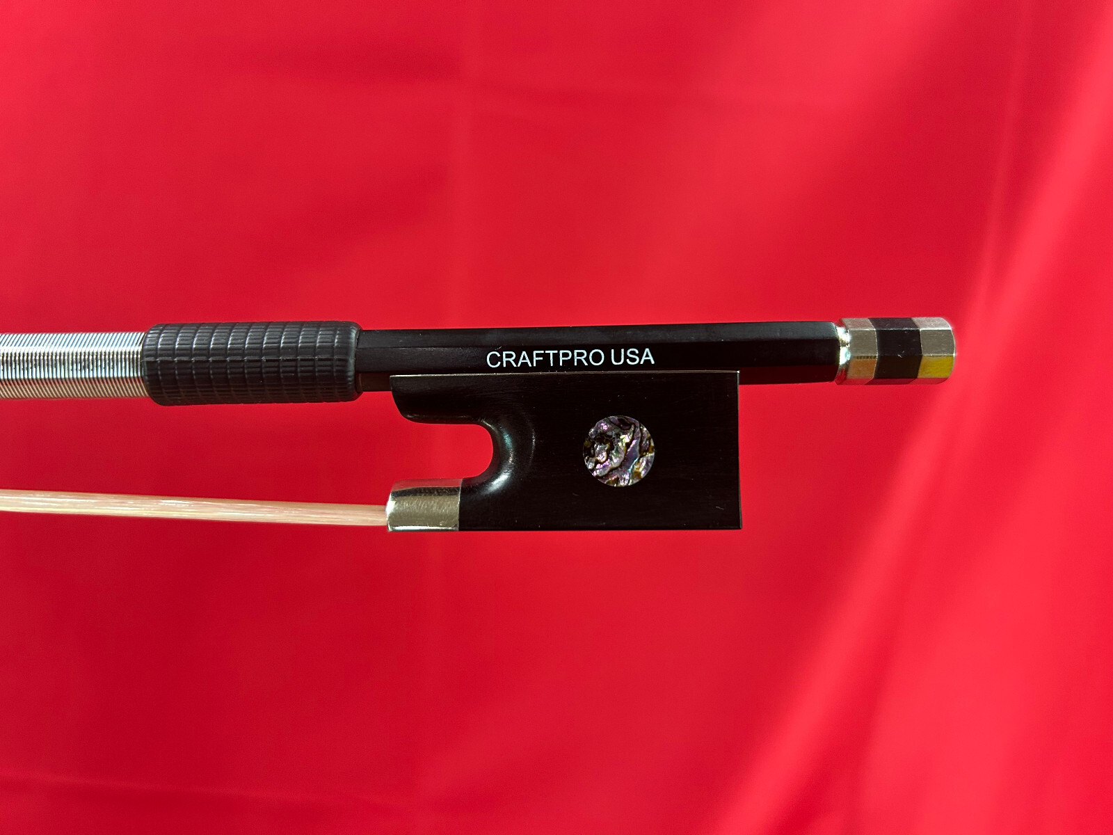 *CRAFTPRO USA* Genuine Horse Hair 4/4 Size Violin Carbon Bow 4/4 Limited Offer