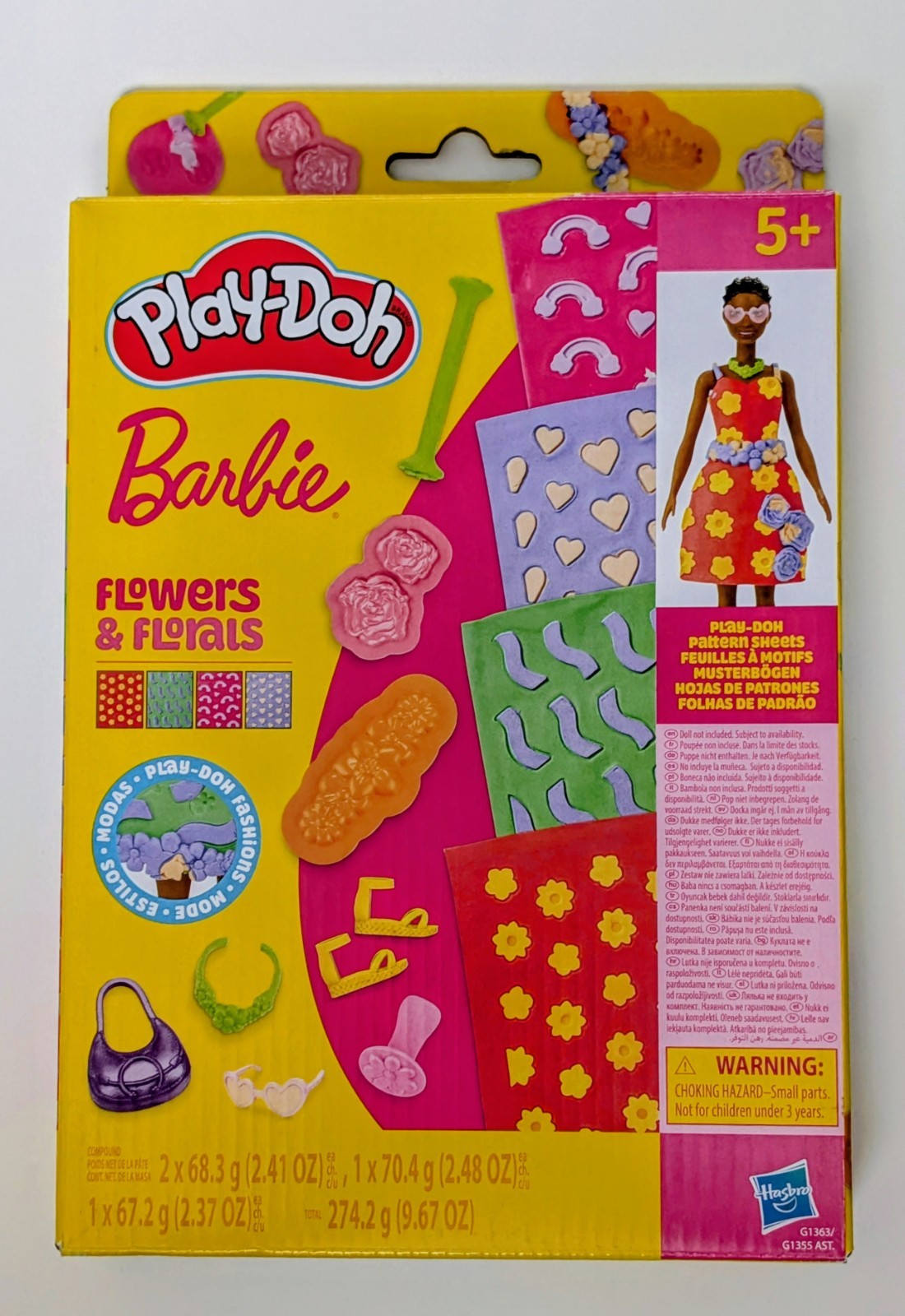 Play-Doh Barbie Flowers And Florals Play Set. Brand New.