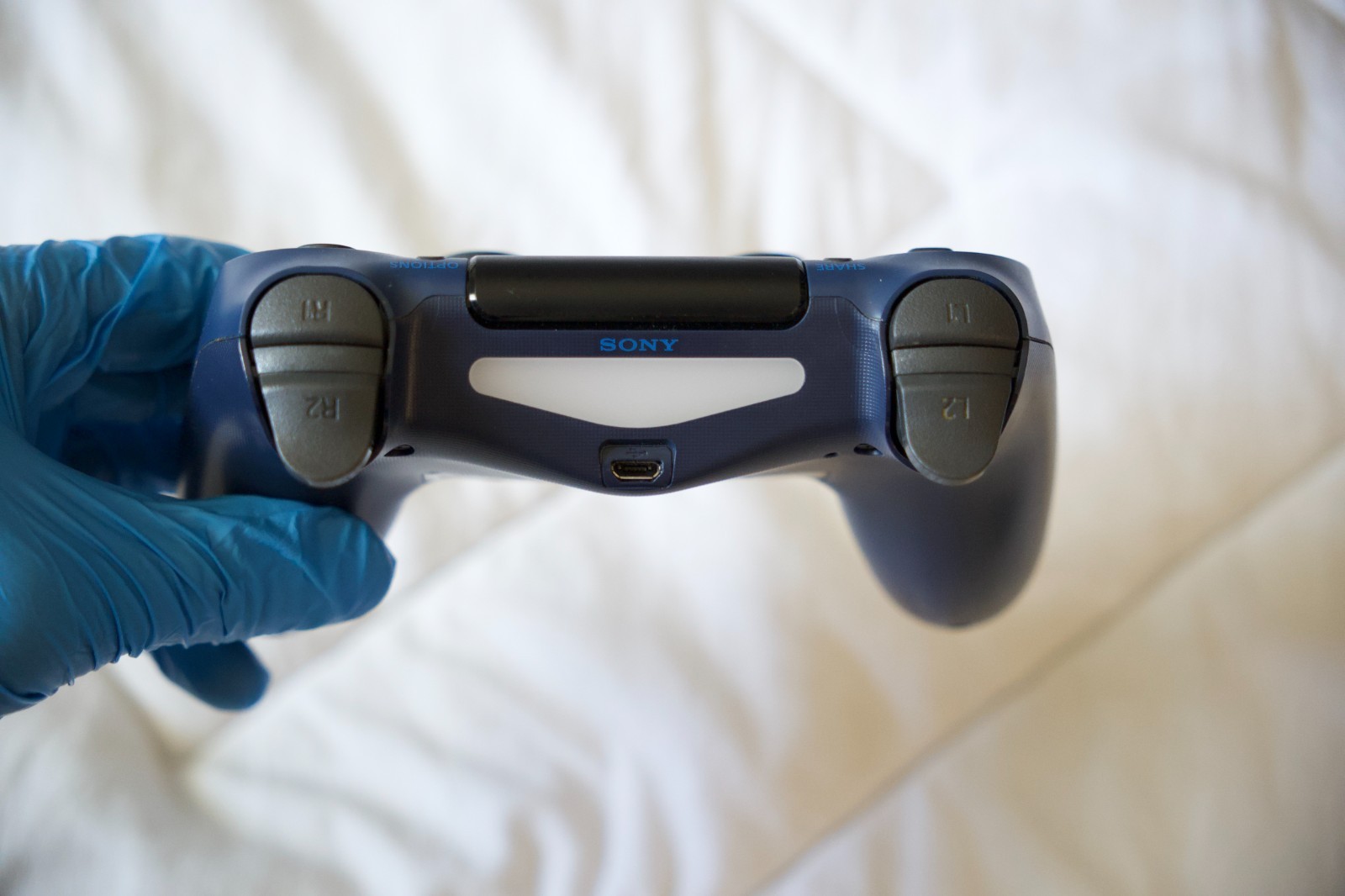 Playstation 4 DualShock 4 Wireless Controller Midnight Blue - TESTED WORKING