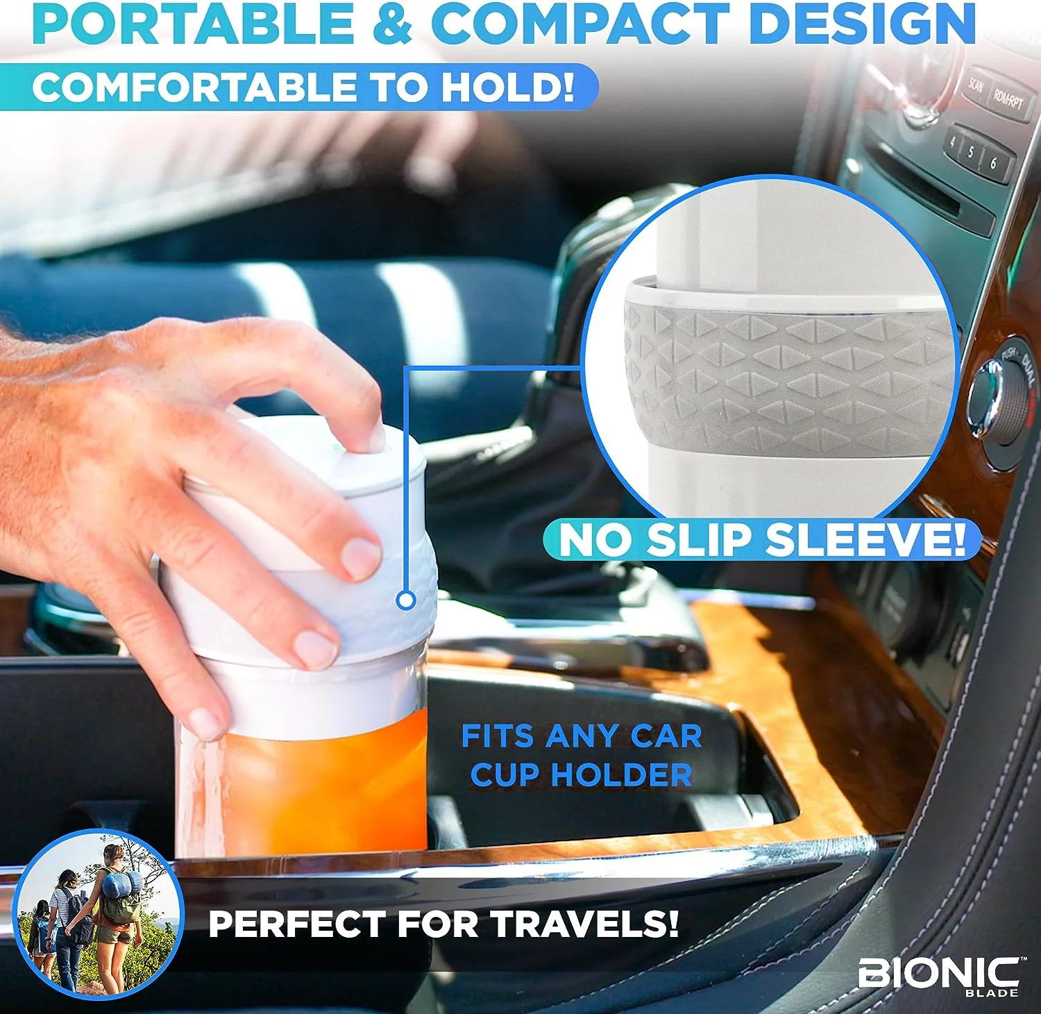 Bionic Blade Smoothie Blender Personal Portable Rechargeable Blender Juicer Prot
