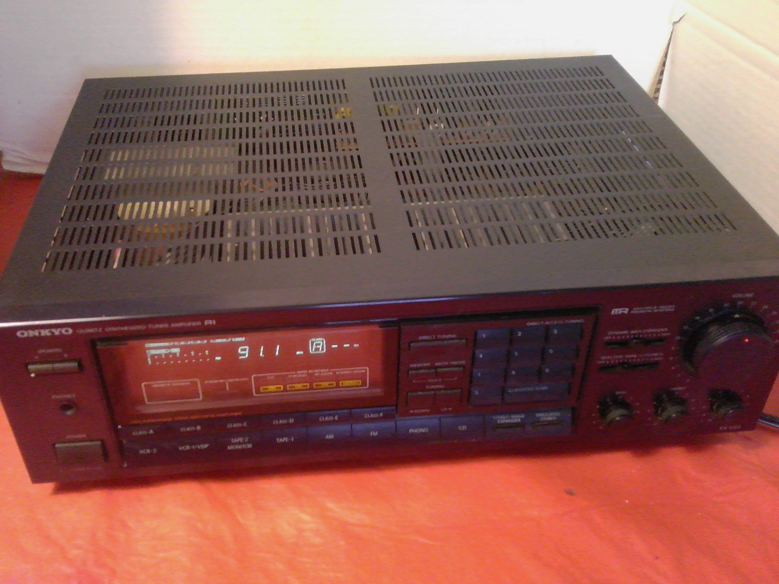 Onkyo TX-866 Quartz Synthesized Tuner Amplifier Untested READ!