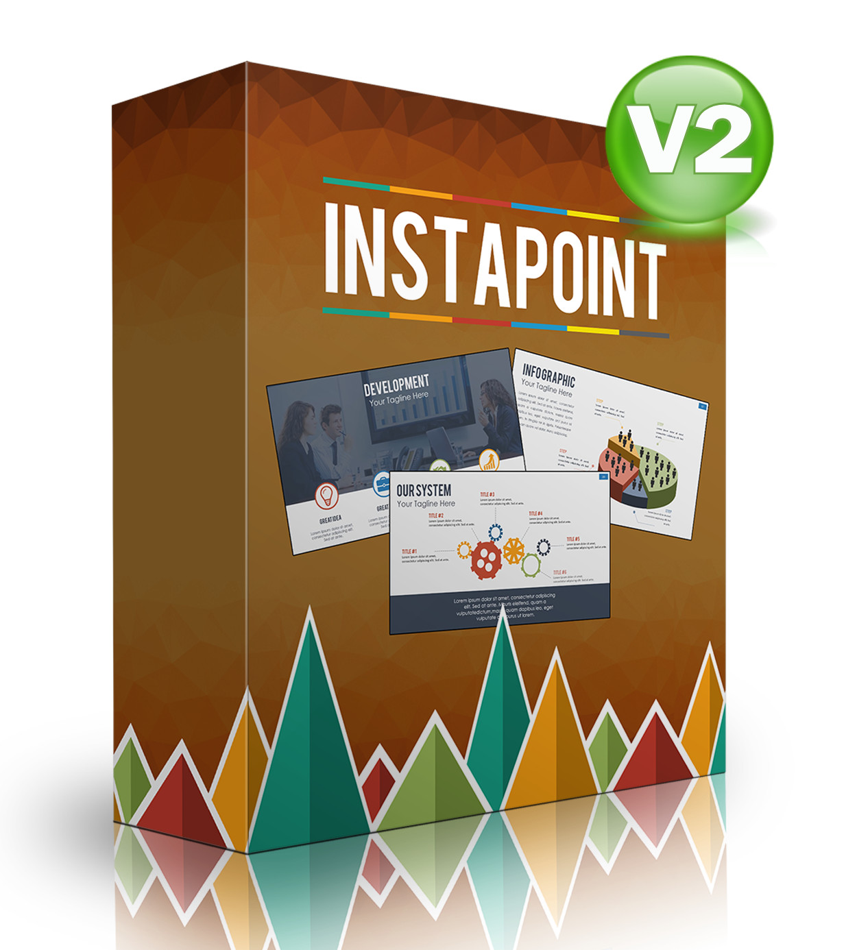 Powerpoint templates for professional Microsoft Powerpoint presentations - V2