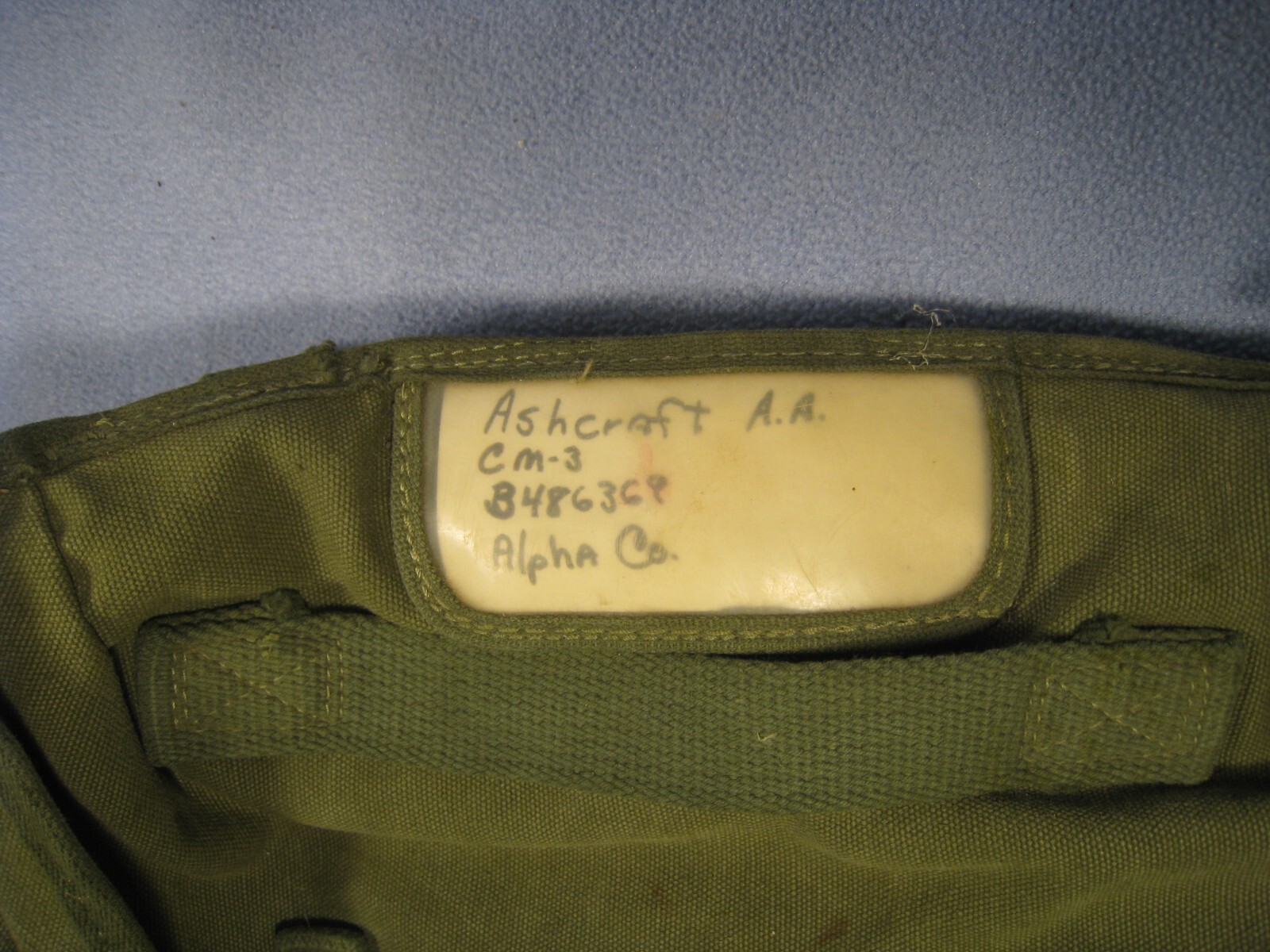 Vintage US. M61 Vietnam Canvas Buttpack