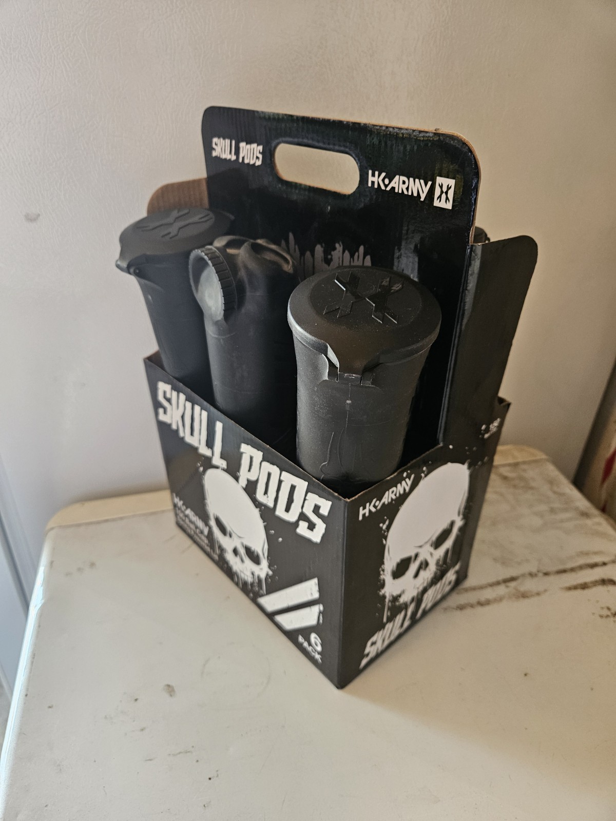 Skull Pods 150rd Paintball Pods, 6-Pack