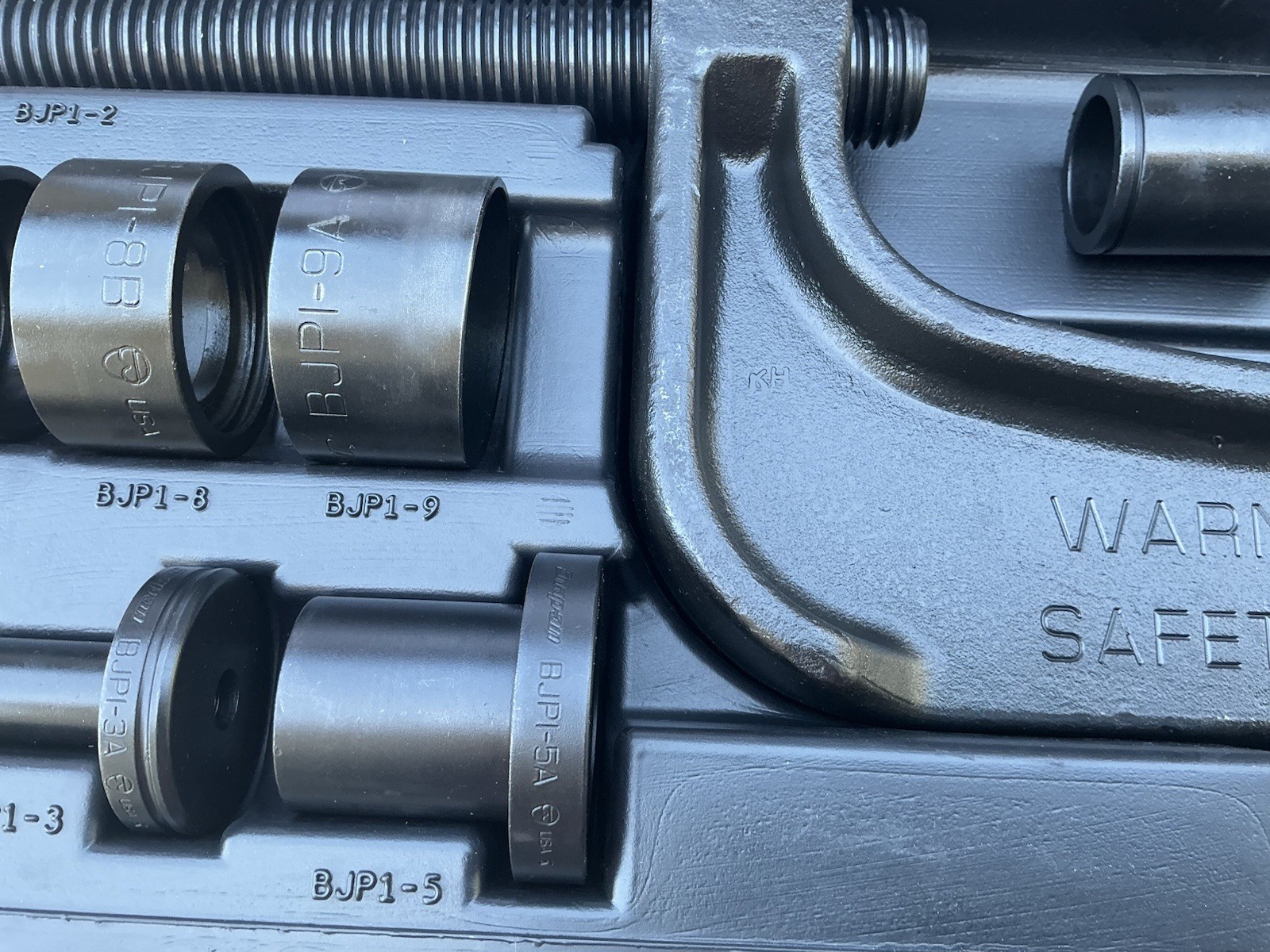 Snap-on BJP1 Ball Joint Press Adapter Set. Very Nice.