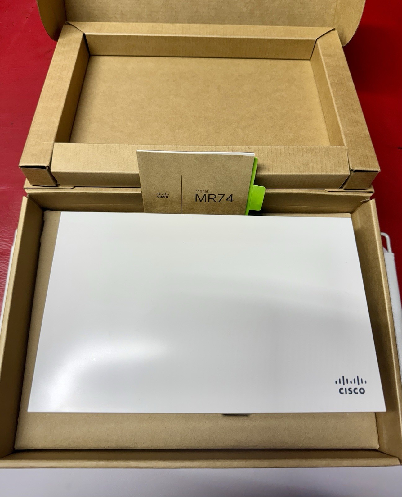 Cisco Meraki MR74 Dual-Band 2x2 MIMO 802.11ac MR74-HW Access Point UNCLAIMED