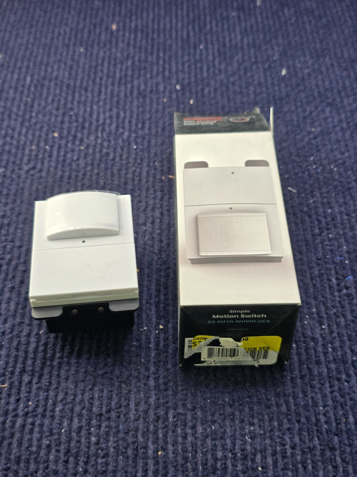DEAKO DS-SM1N-WHWH-UCX: Simple Motion Sensor Switch Replacement 120VAC 60Hz