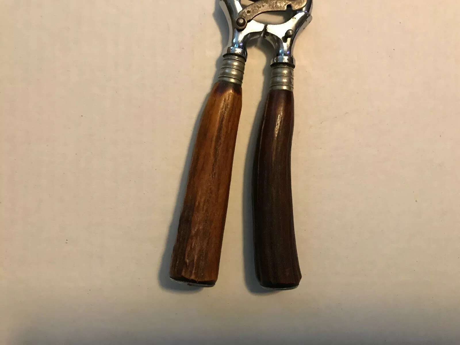 E. Spitzer SOLINGEN GERMANY Chrome & Antler HANDLE HUNTING Snips Scissors