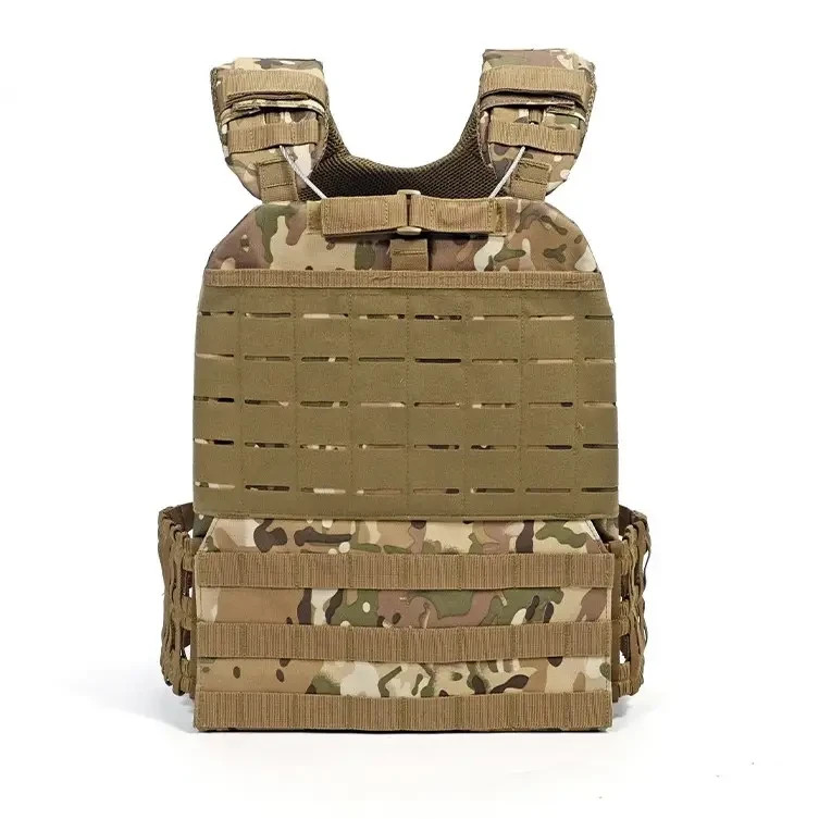 Plate Carrier Tactical Vest MOLLE Quick Release Black 🇺🇦