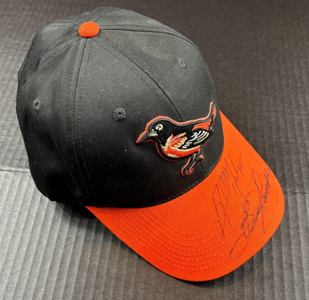 Signed Baltimore Orioles MLB Hat Boog Powell +1 IP auto cap