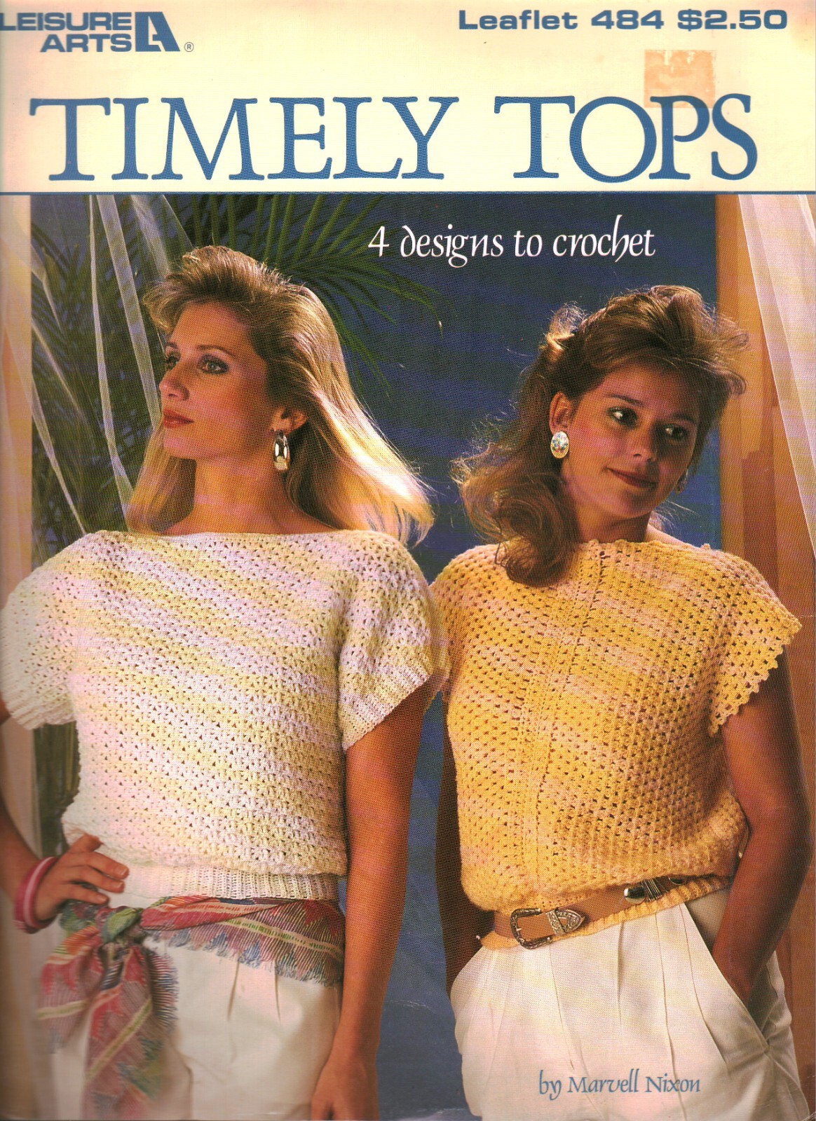 Timely Tops 4 Designs to Crochet | Leisure Arts 484