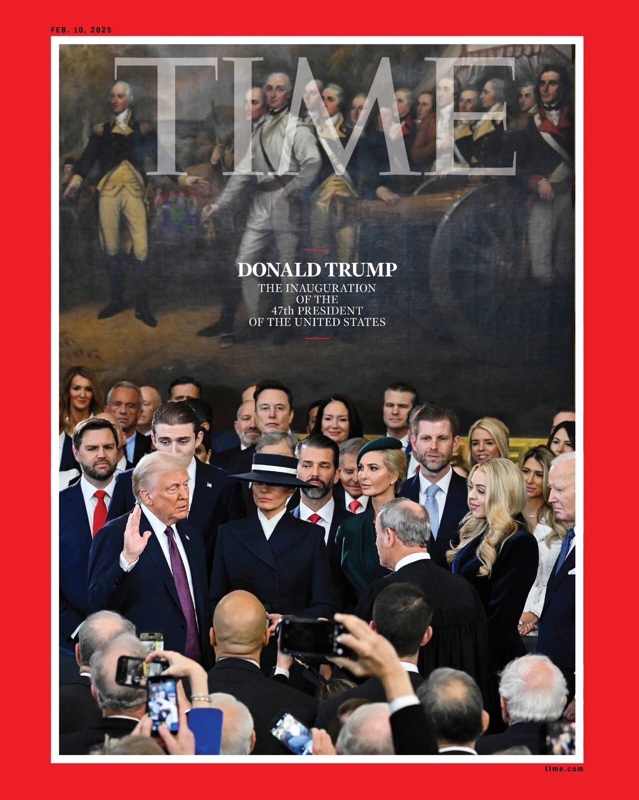 8x10 Photo PRESIDENT DONALD TRUMP United States MAGA USA 45 Time Magazine Cover