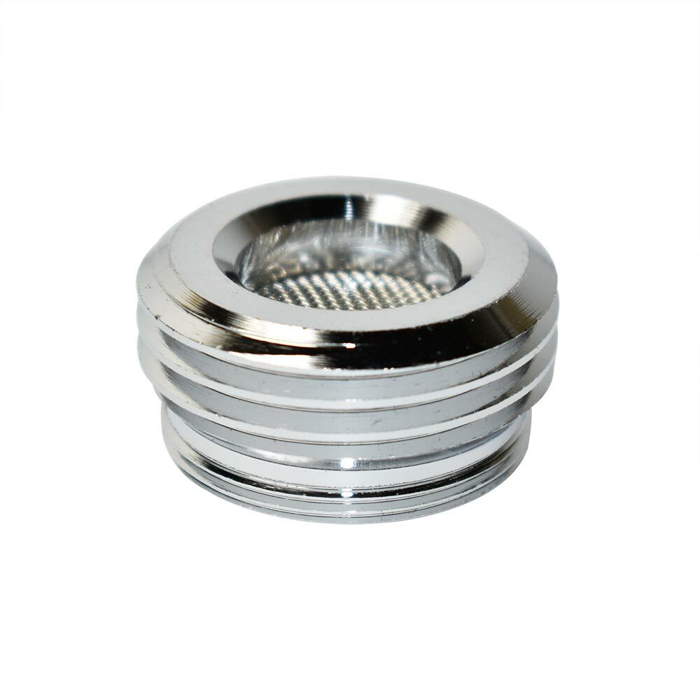 Faucet to Hose Adapter 55/64 Inch-27T x 3/4 Inch-11.5T Lead Free Brass - 1.5 GPM