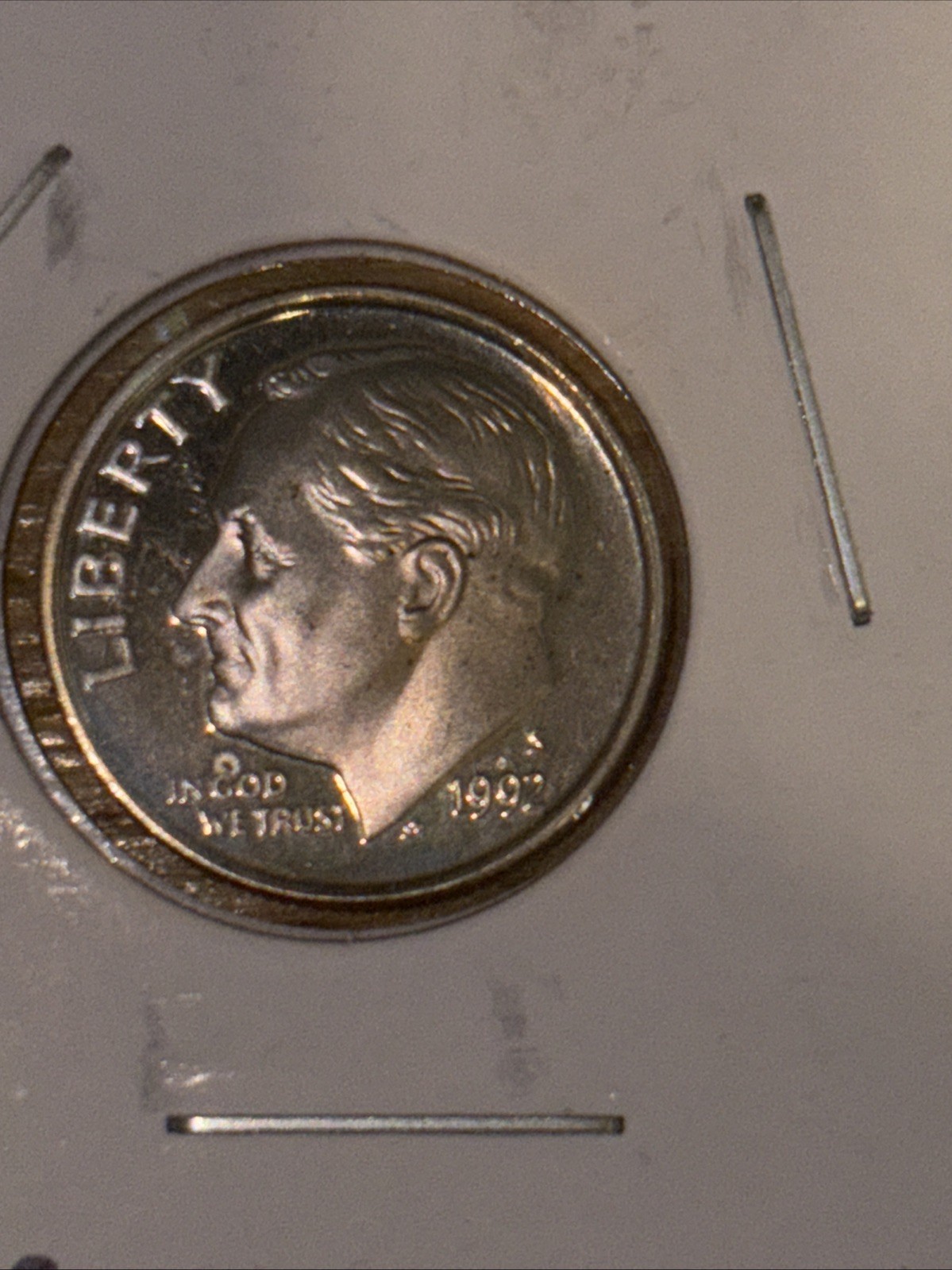 1994 S CLAD ROOSEVELT DIME FROM PROOF SET - FREE SHIPPING