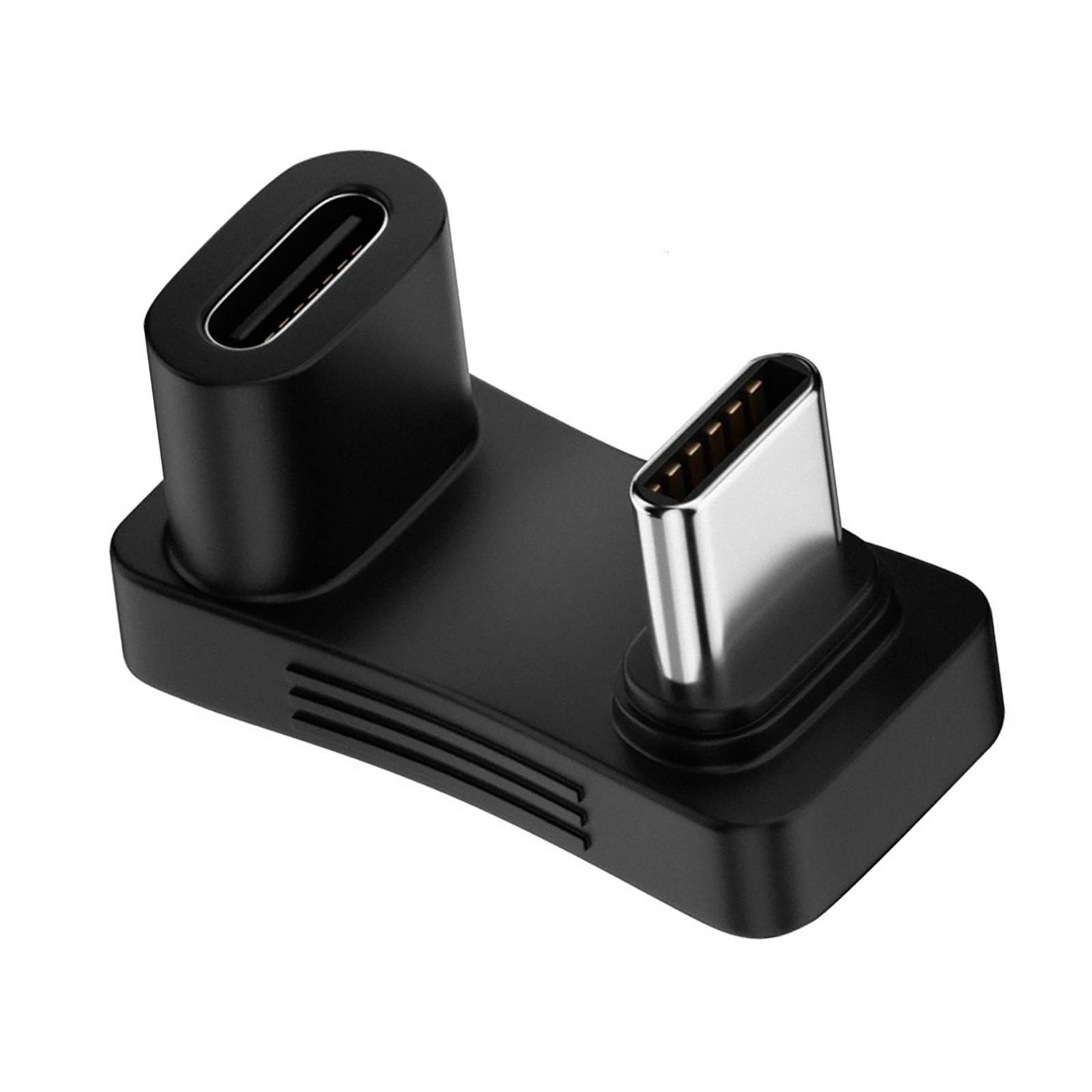 2in1 100W U-Shaped Right Angle Type-C Extension Connecter Adapter For Steam Deck