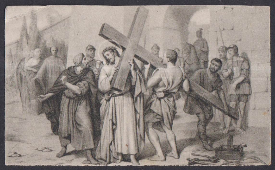 Holy card antique de Jesus santino image pieuse estampa