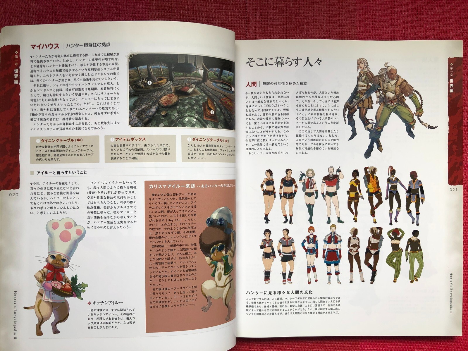 Hunter Encyclopedia 2 Monster Hunter 2 Setting Materials Collection Book