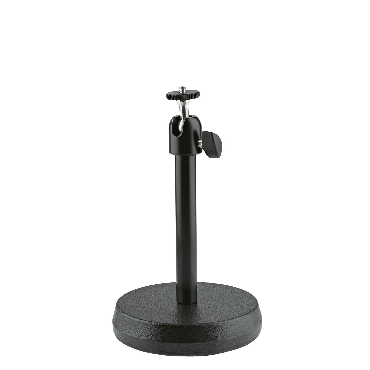 Mint Konig & Meyer 19781-100-55 Desktop Camera Stand, Round Base, Black