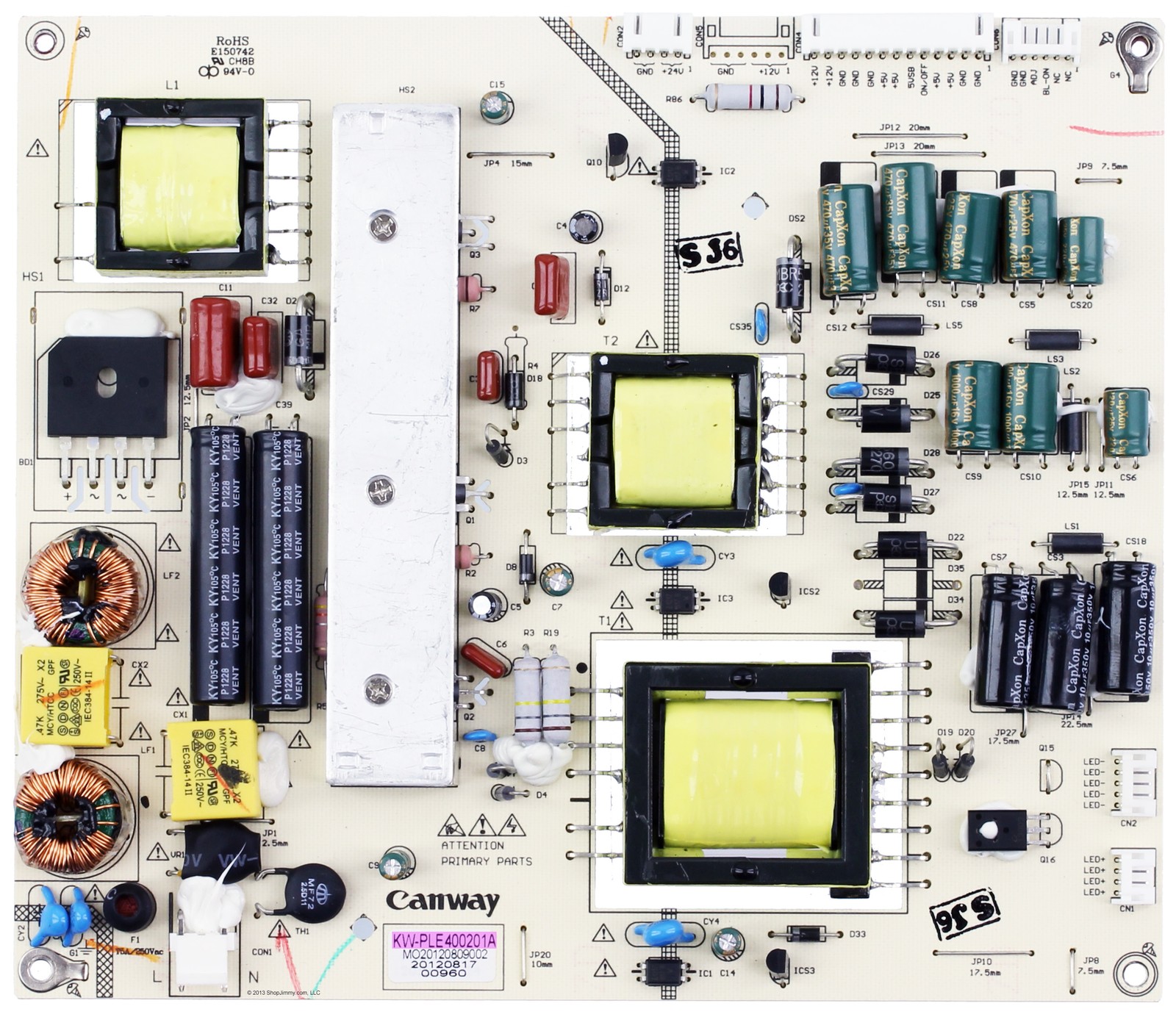 Westinghouse KW-PLE400201A Power Supply Unit