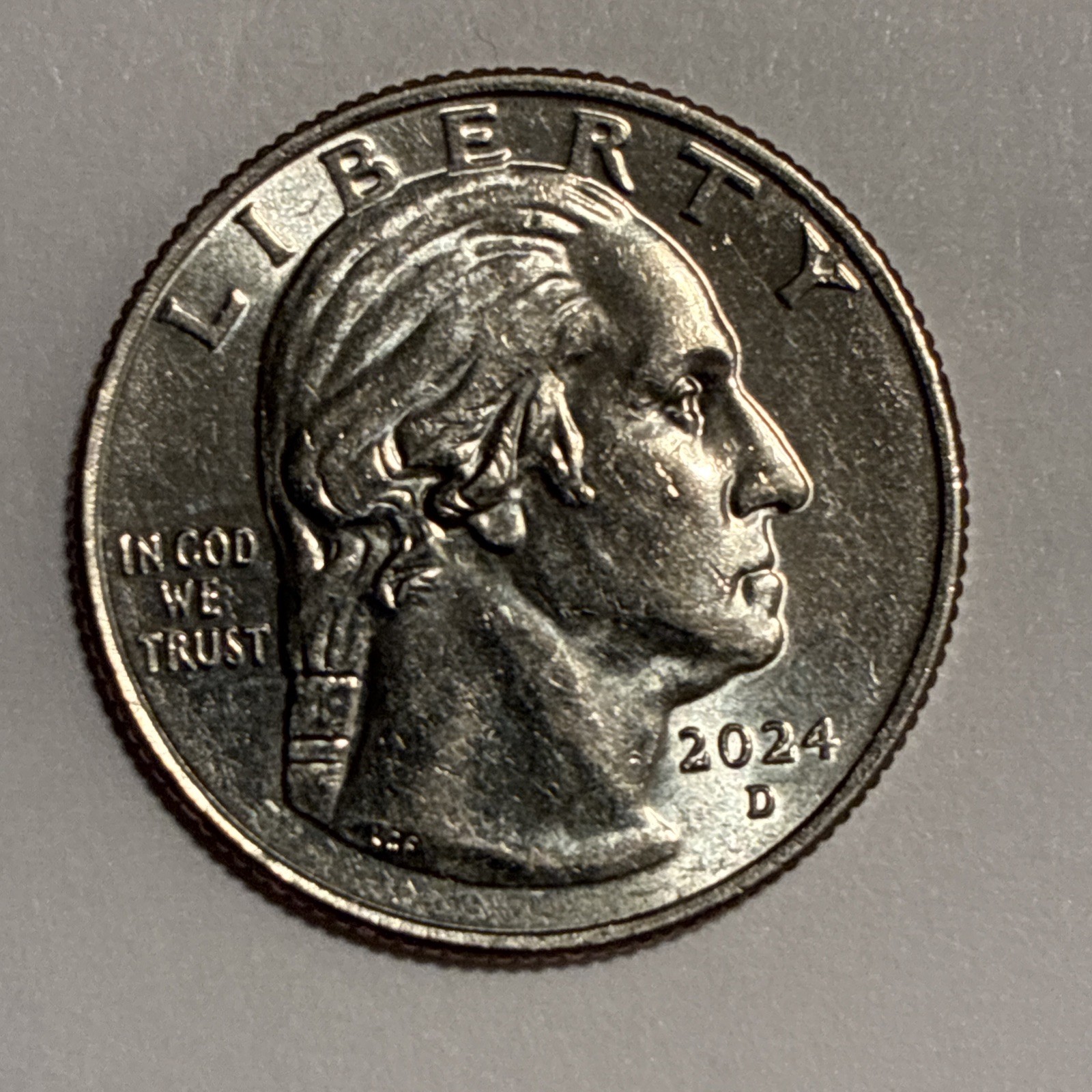 2022 D Liberty 25cent In COD We Trust