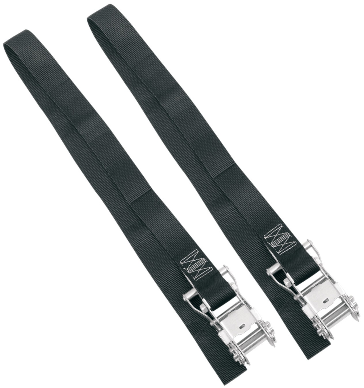 Powertye 1.5" x 4' Endless Ratchet Tie Downs | Black (30042)
