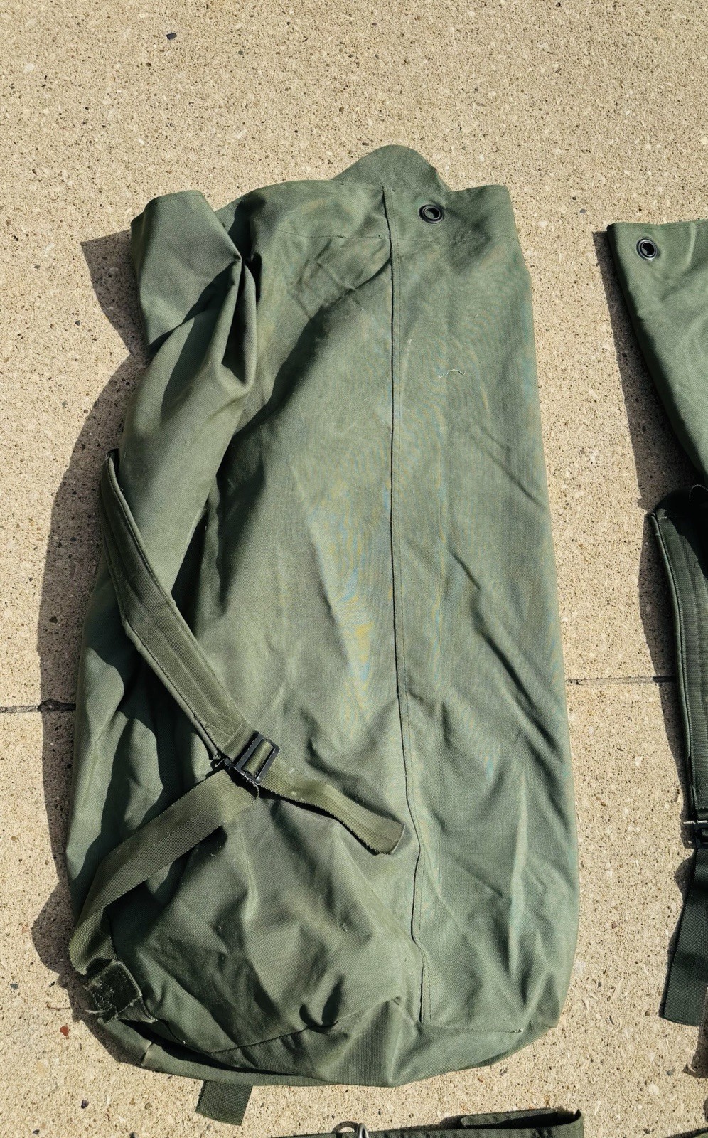 Vintage Military Duffle Bag Body Bag Sea Bag Backpack US Army US Marine US Navy
