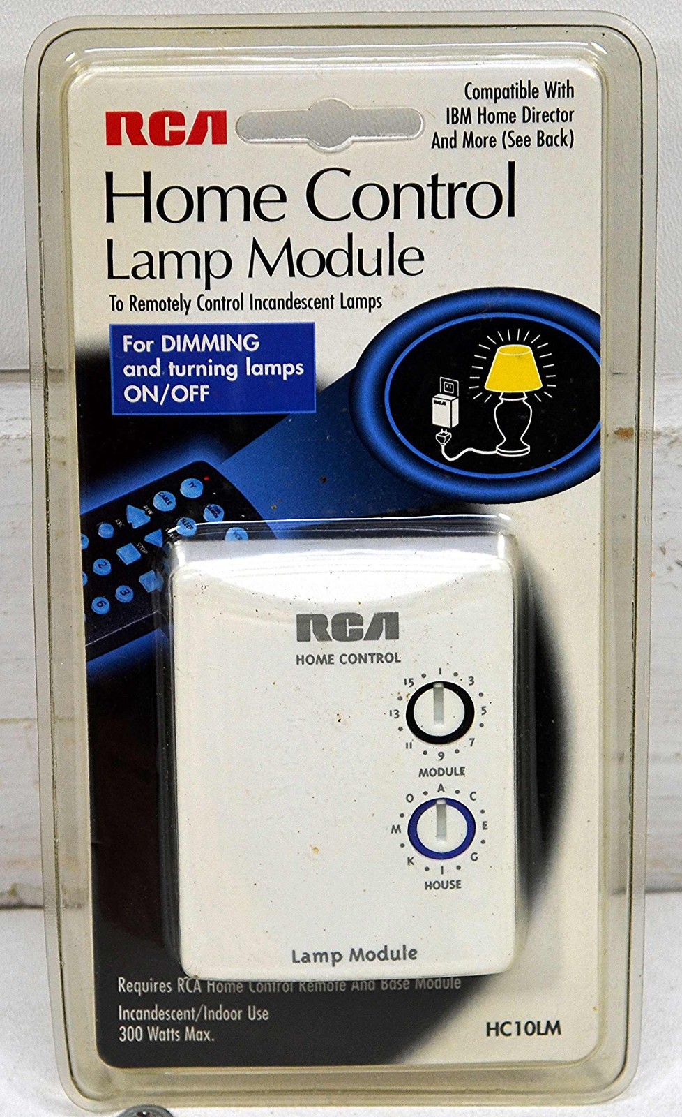 New RCA Home Control Lamp Module for Dimming & Turning ON/OFF Incandescent Lamps