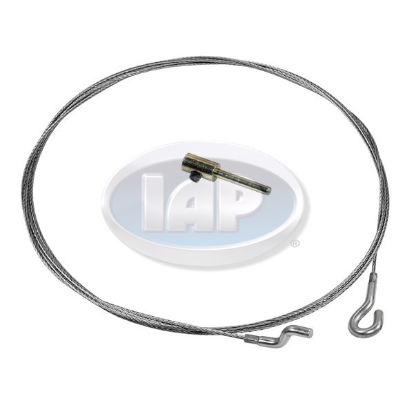 UNIVERSAL ACCELERATOR CABLE W/ ADAPTER VOLKSWAGEN T1 BUG SUPER BEETLE 1948-1979
