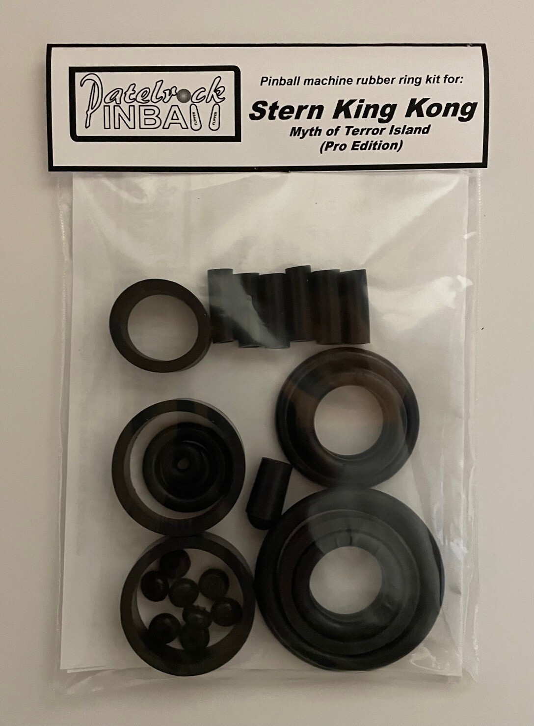 Stern King Kong Myth of Terror Island Pro Edition Pinball Rubber Ring Kit