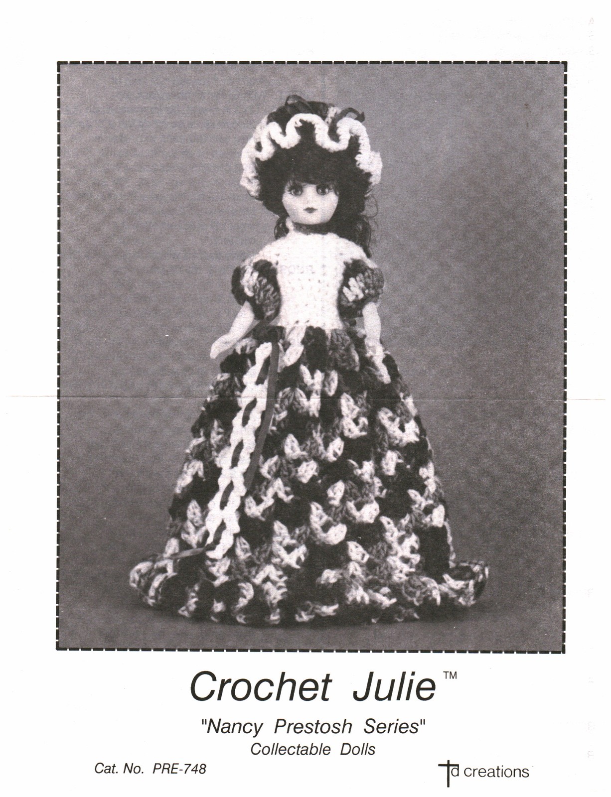 Crochet Julie Collectable Doll Series | Td Creations PRE-748