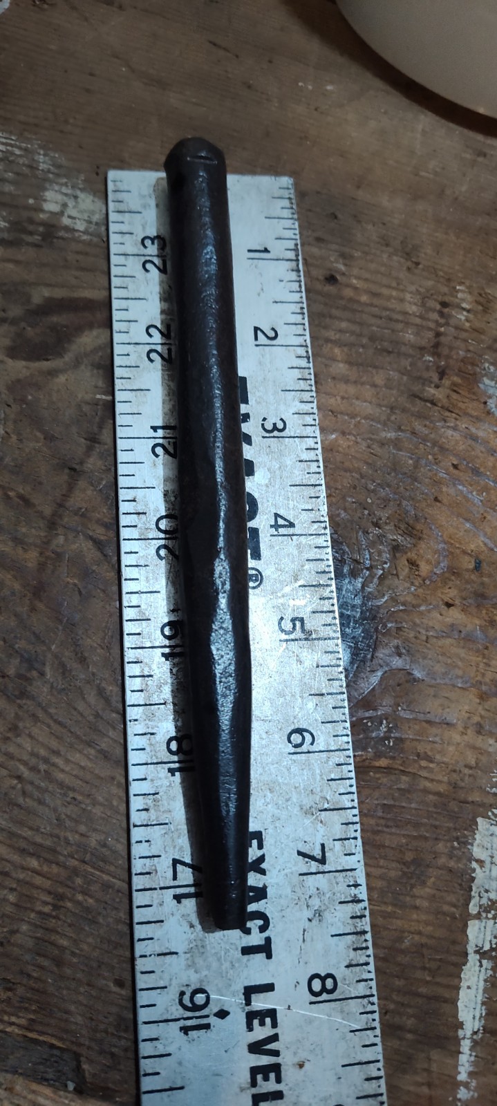 ANTIQUE BLACKSMITH HEAVY METAL STEEL SPIKE PUNCH