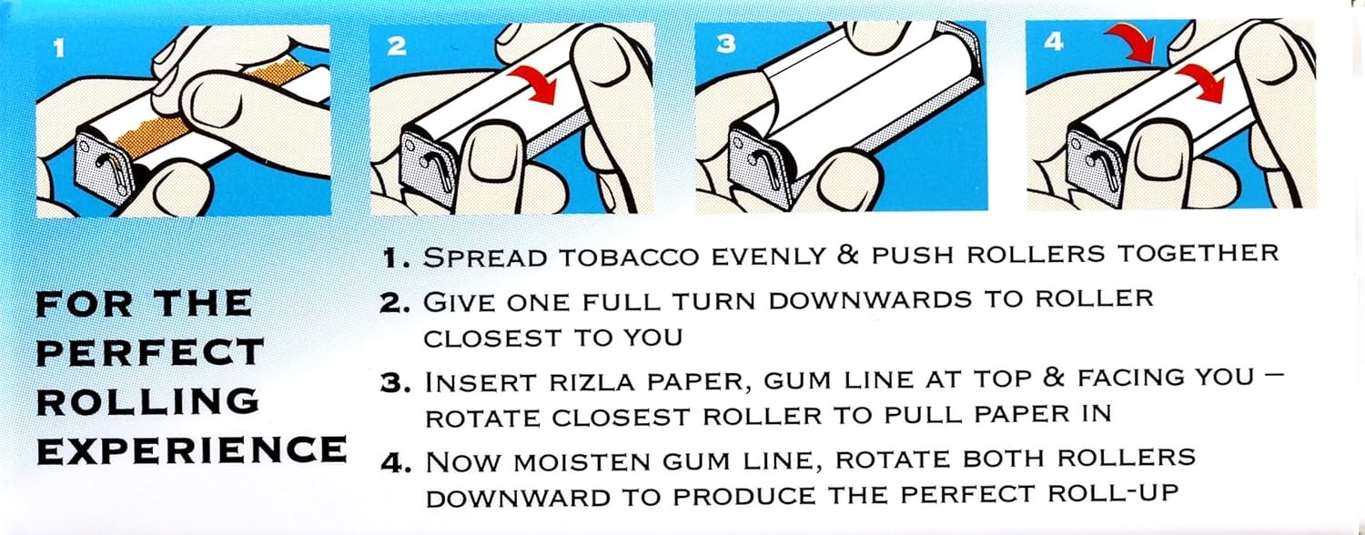 RIZLA Regular Metal Roller/Rolling Machine 70mm