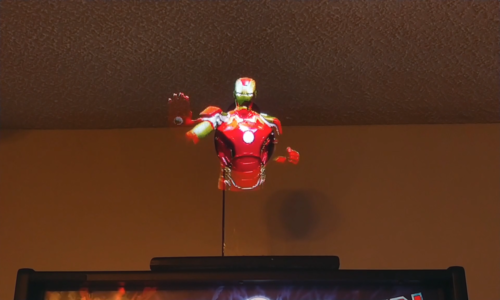 Iron Man PINBALL HOLOGRAM TOPPER