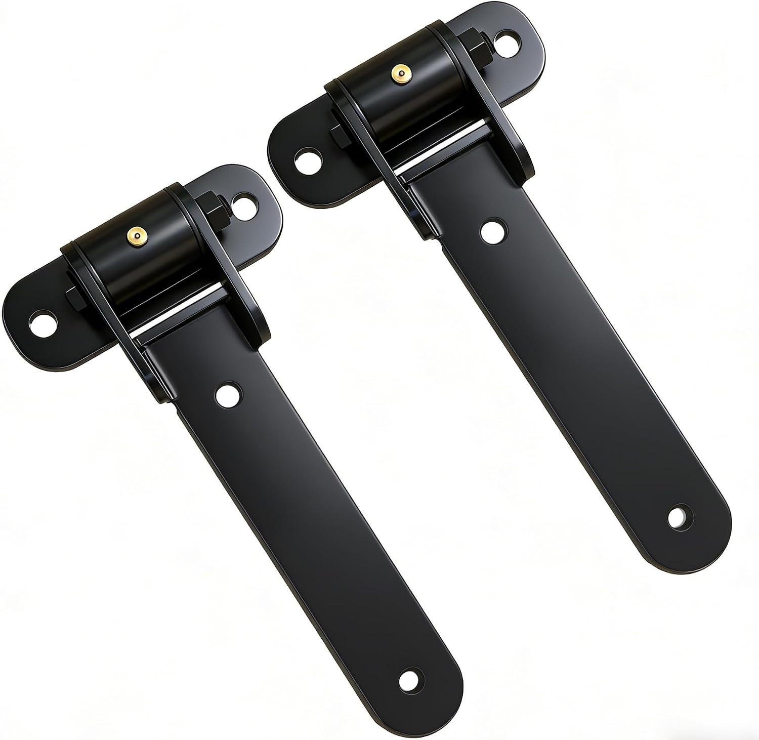 Heavy Duty Gate Hinges-2 Pack 180° Opening Angle, Weld-On or Bolt-On | 900LBS Ca